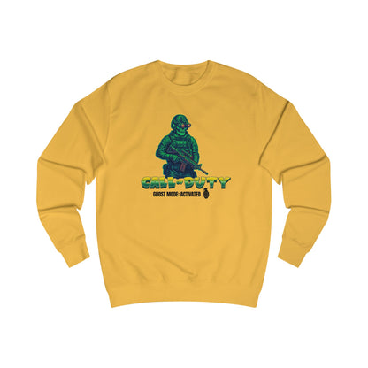 Gaming Inspired Unisex Sweatshirt - 'Call of Duty: Ghost Mode Activated' 