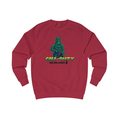Gaming Inspired Unisex Sweatshirt - 'Call of Duty: Ghost Mode Activated' 