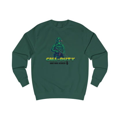 Gaming Inspired Unisex Sweatshirt - 'Call of Duty: Ghost Mode Activated' 