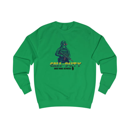 Gaming Inspired Unisex Sweatshirt - 'Call of Duty: Ghost Mode Activated' 