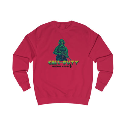 Gaming Inspired Unisex Sweatshirt - 'Call of Duty: Ghost Mode Activated' 