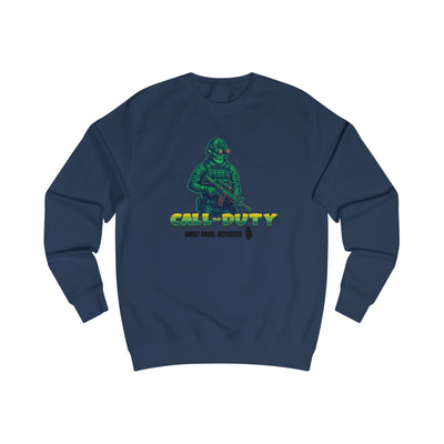 Gaming Inspired Unisex Sweatshirt - 'Call of Duty: Ghost Mode Activated'