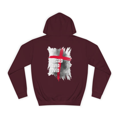Jesus blessed - saved - loved Hoodie