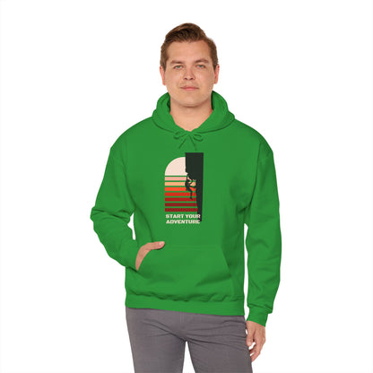 Unisex Pullover Hoodie Start your Adventure