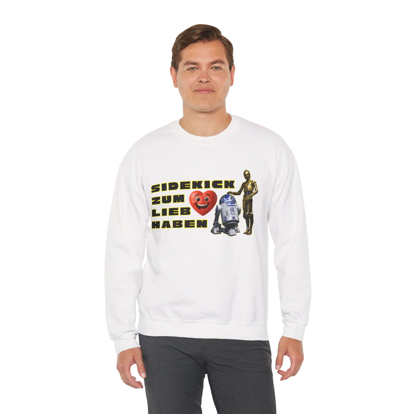 Star Wars Inspired Crewneck Sweatshirt - 'Sidekick to Love'