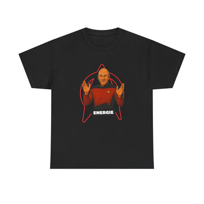 Energie Unisex Heavy Cotton Tee - Perfect for Sci-Fi Fans and Casual Wear