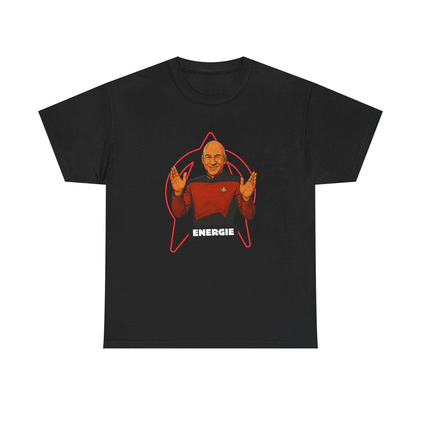 Energie Unisex Heavy Cotton Tee - Perfect for Sci-Fi Fans and Casual Wear