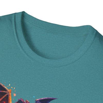 Minecraft Change the World Video Game T-Shirt - Unisex Softstyle Tee for Gamers