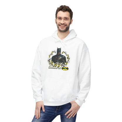 Batman-Inspired Unisex Fleece Hoodie, "Batmod on"