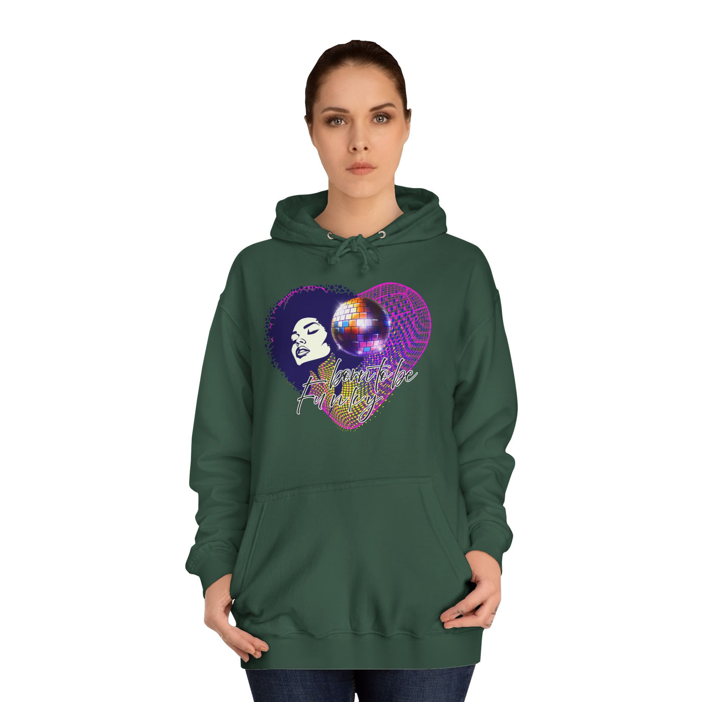 Born to be funky  Hoodie - Melly Silence