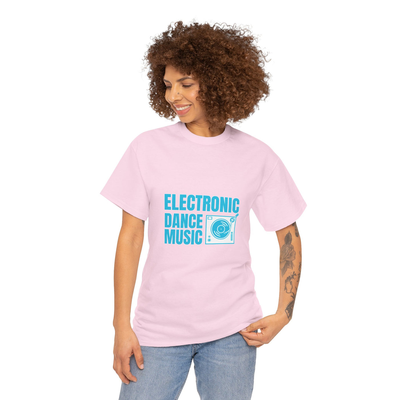 Electronic Dance Music Unisex Heavy Cotton Tee,