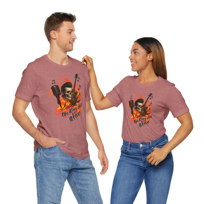 Music Vibes Unisex Jersey Tee - 'The King Still Alive' Graphic T-Shirt
