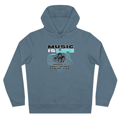 Beatles Music Is Life King Hooded Sweatshirt | Perfect for music lovers