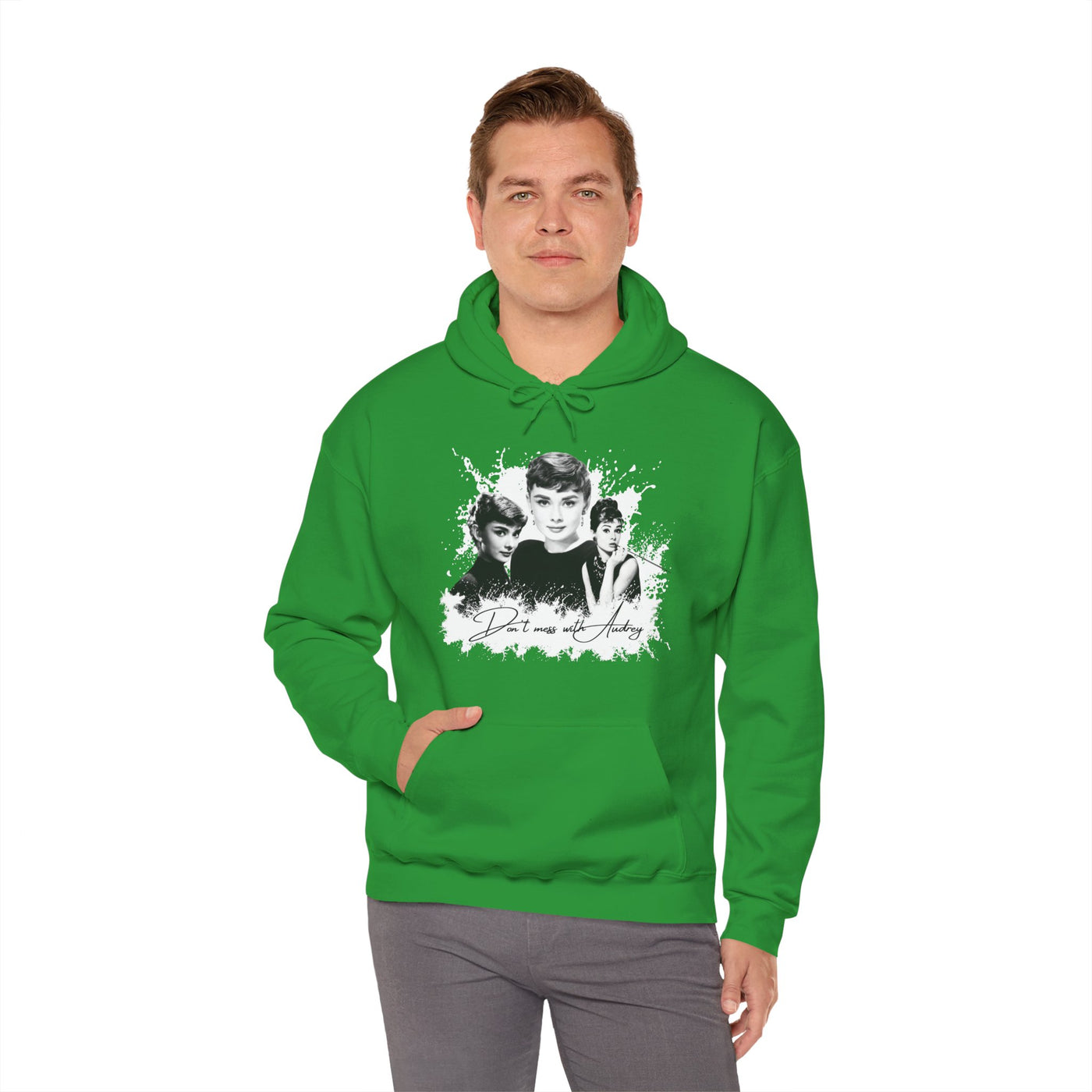 Retro Audrey Hepburn Hoodie - Classic Style