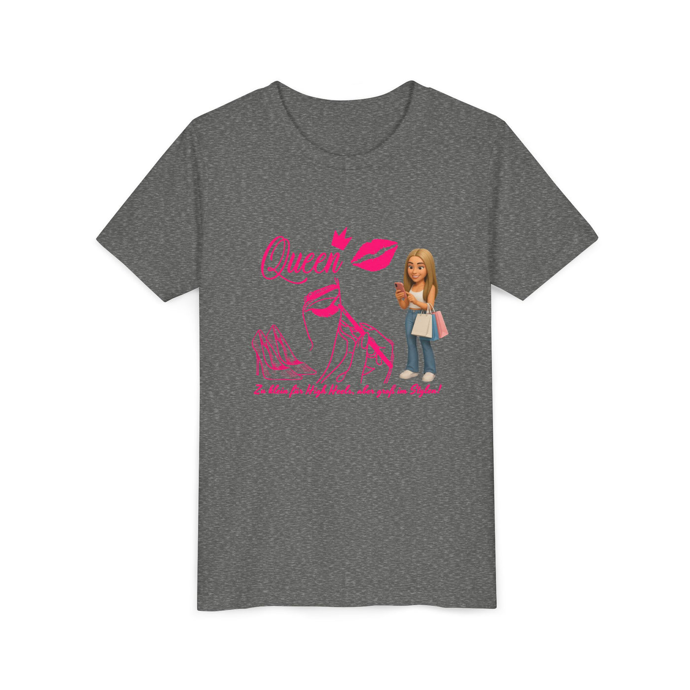 Girls' Queen Tee - Fun &amp; Stylish