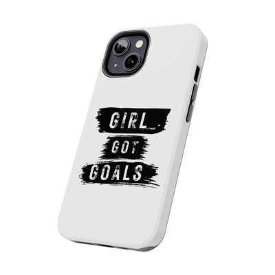 Handyhülle  Phone Case - "Girl Got Goals" - Stylish Protection for Ambitious Women
