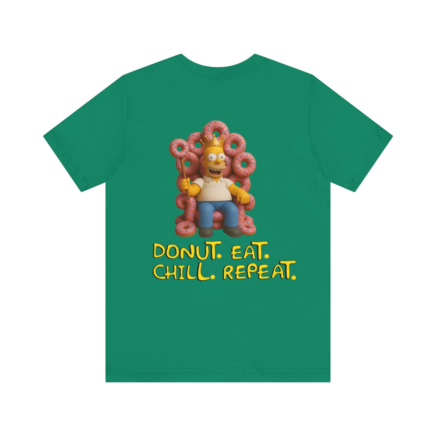 The Simpsons Donut Lover Tee - Funny Graphic T-Shirt -unisex