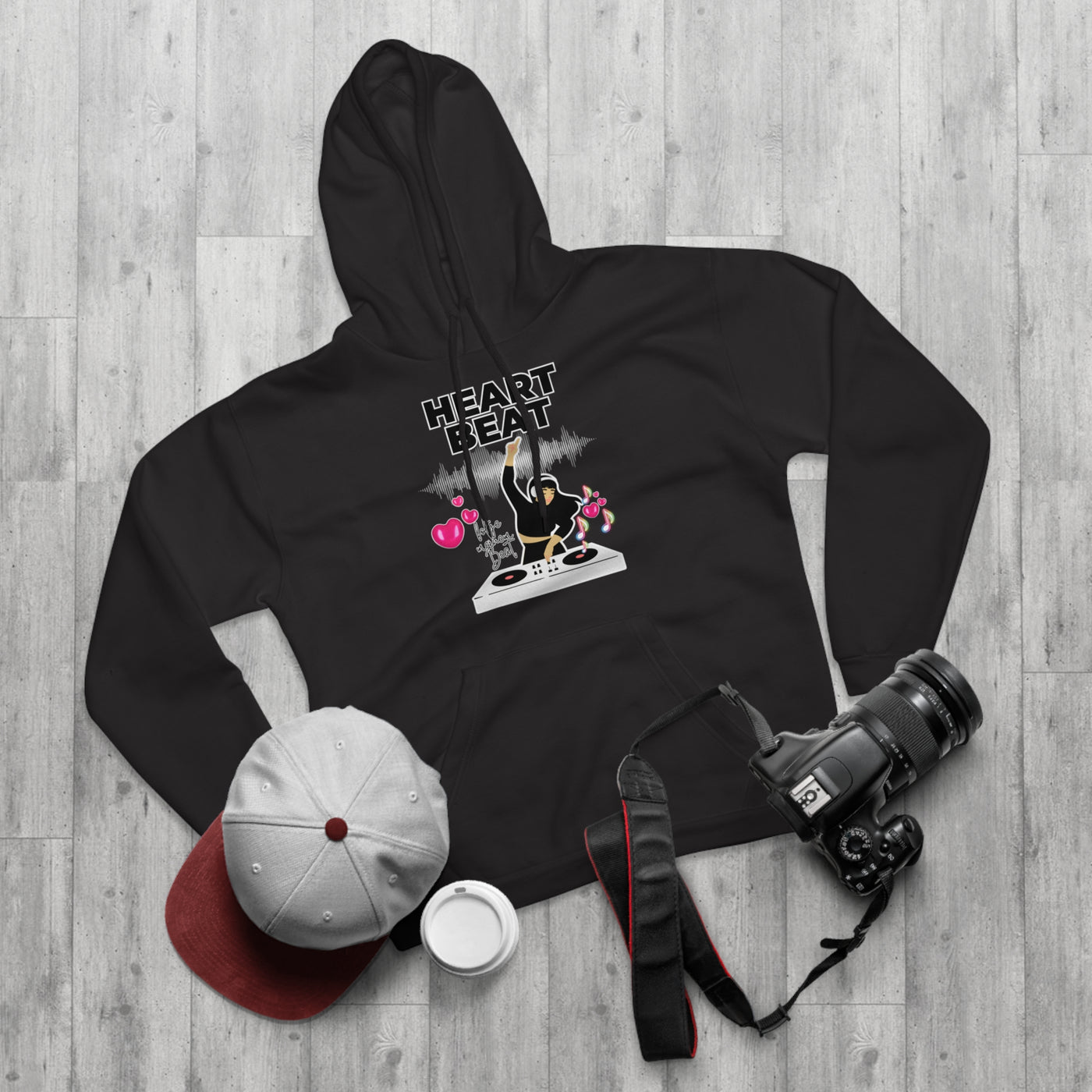 Heart Beat Pullover Hoodie