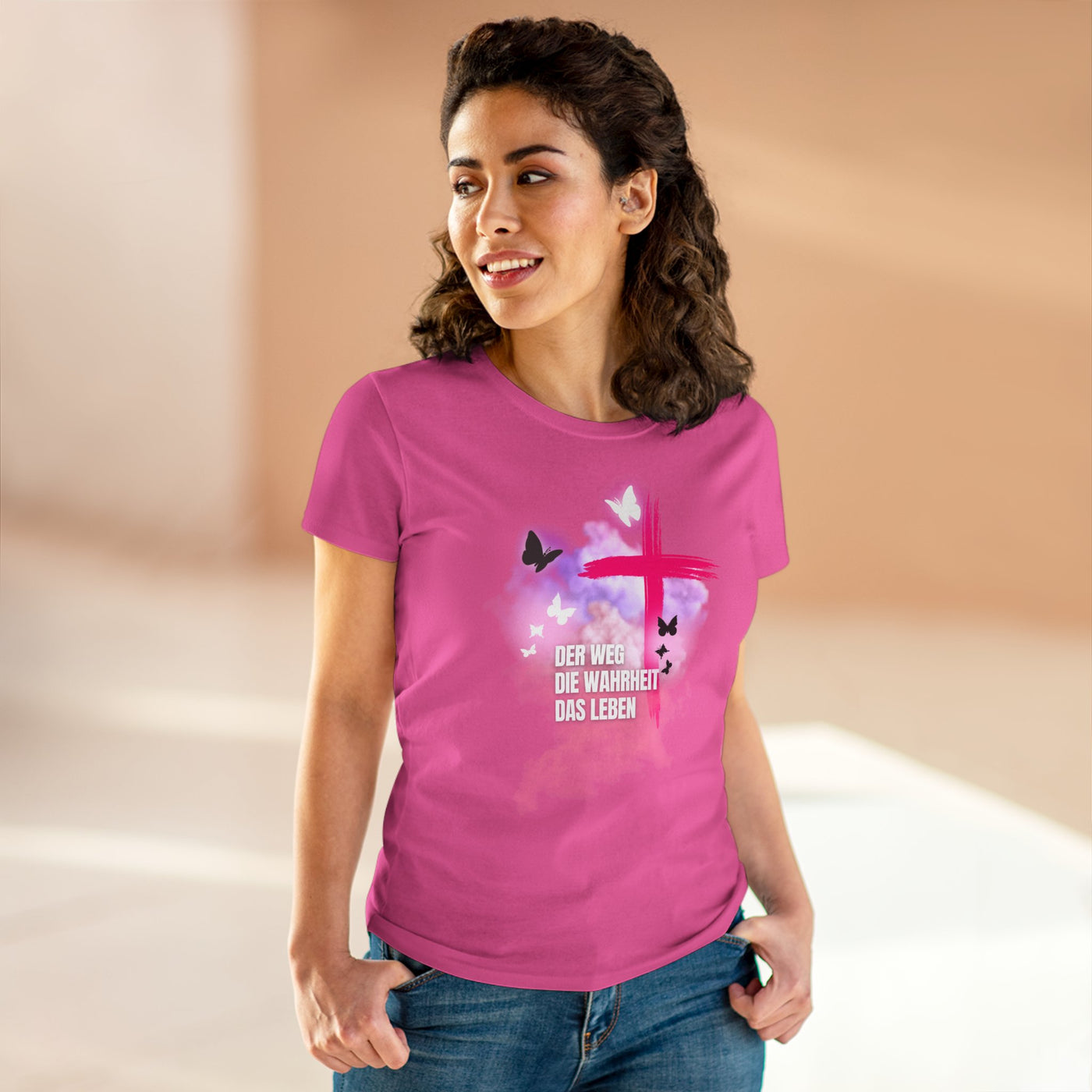 Faith-Inspired Women's Tee - Jesus