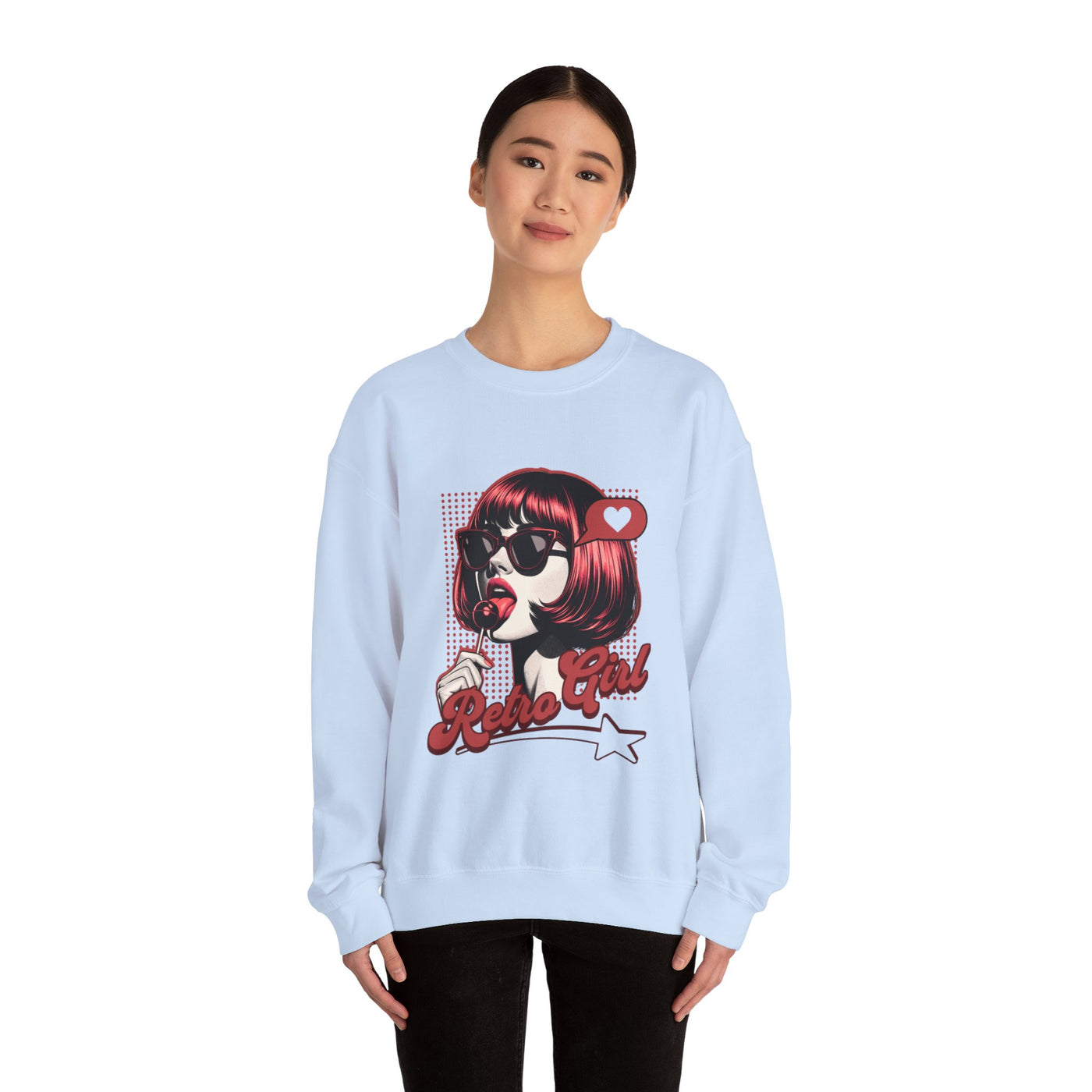 Retrogirl  Pop Art Women's Sweatshirt