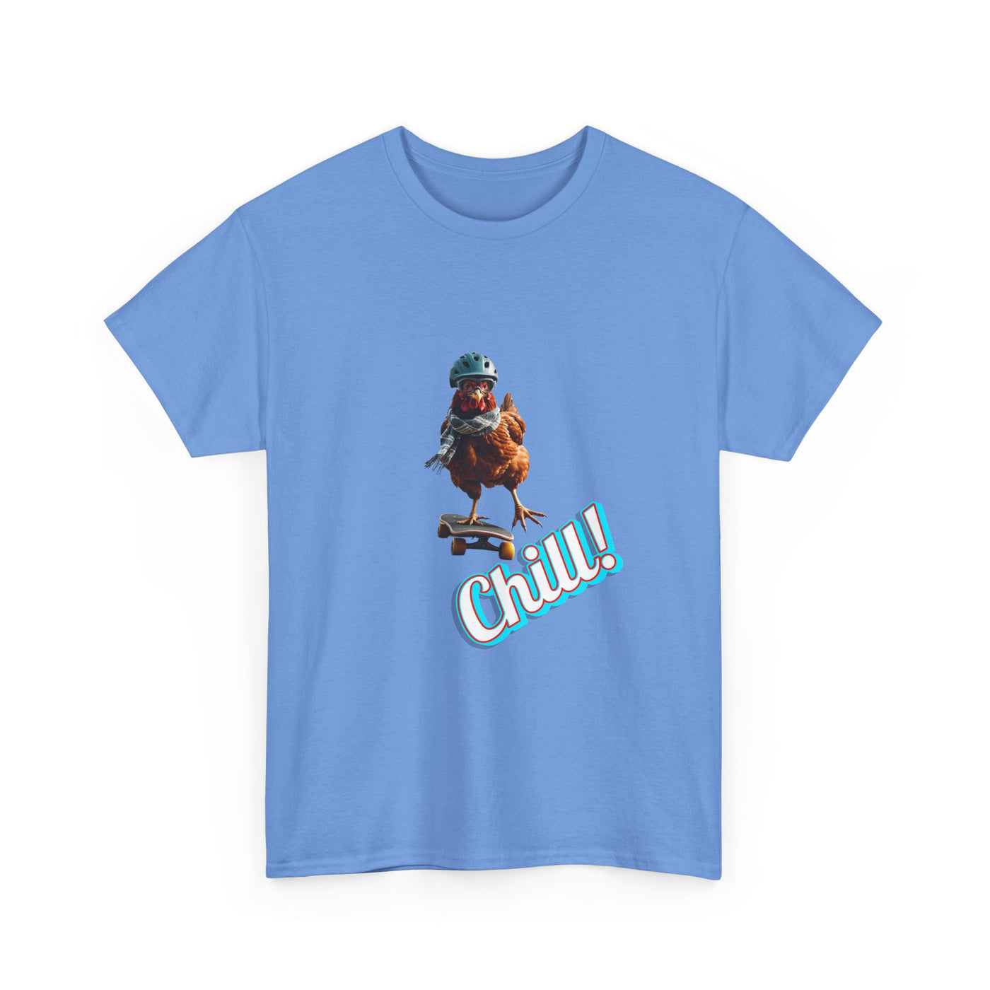 Chill Skateboarding Chicken Shirt
