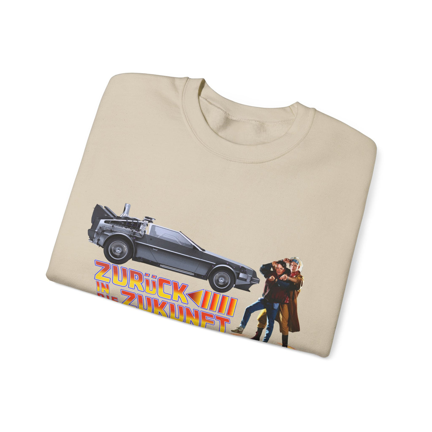 Retro Movie Sweatshirt - Back to the Future unisex