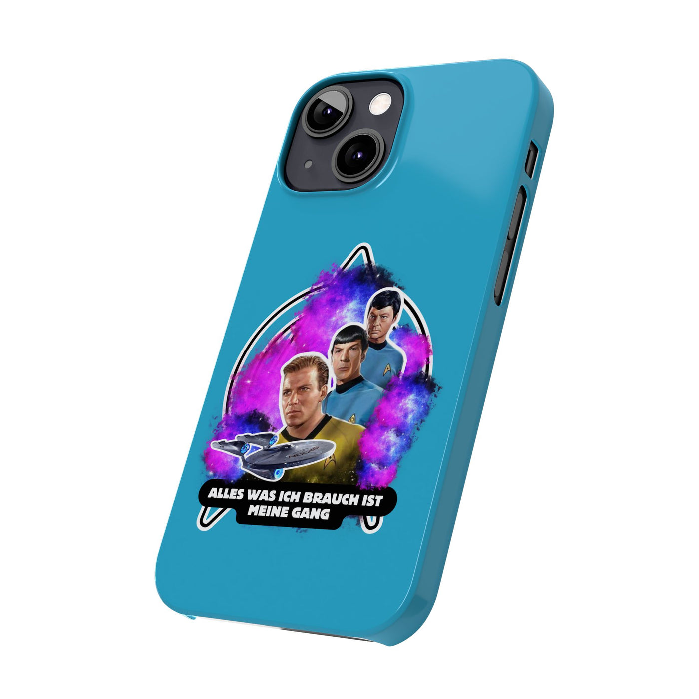 Handyhülle -  Star trek Slim Phone Cases "Alles was ich brauch ist meine Gang", Star Trek