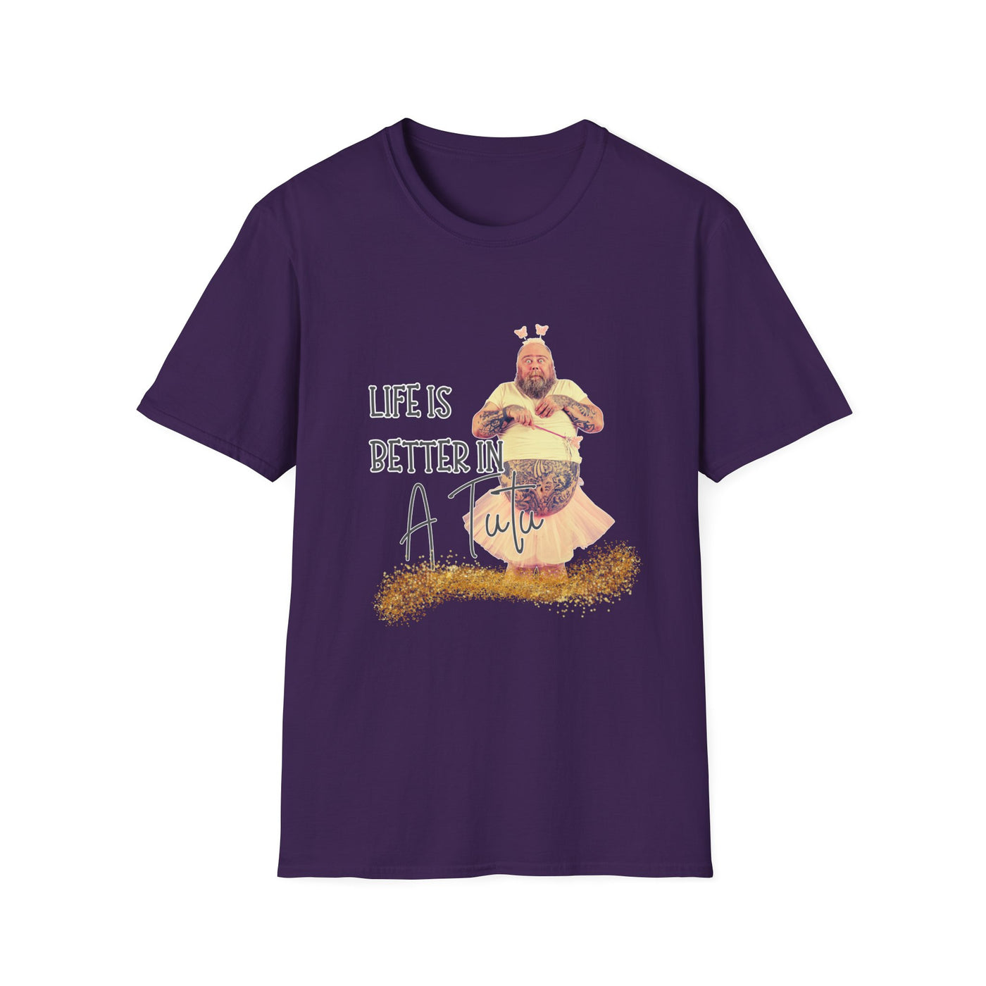 Life Is Better in a Tutu Unisex Softstyle T-Shirt