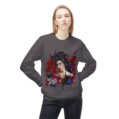 Amy Retro Kiss Graphic Hooded Sweatshirt for Fashion Lovers