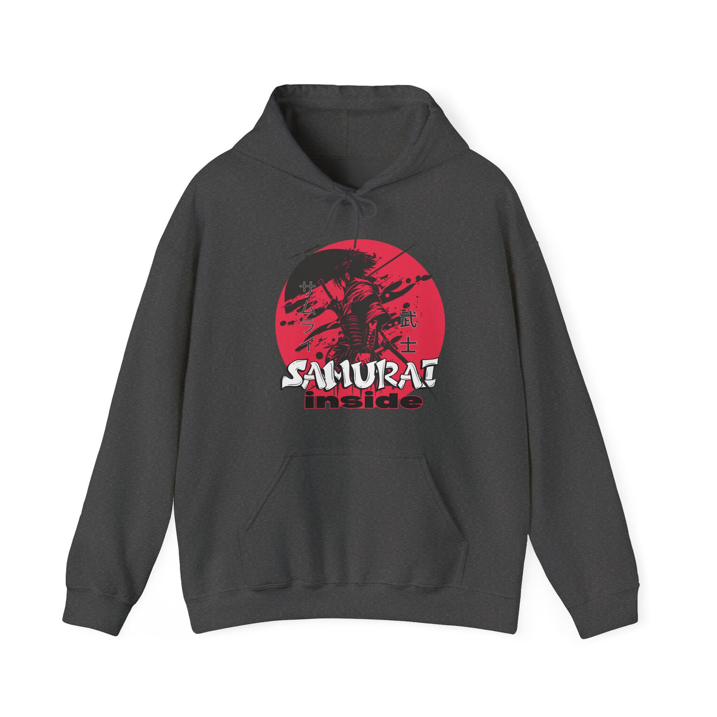 Samurai Inspired Hoodie, Cozy Streetwear,
