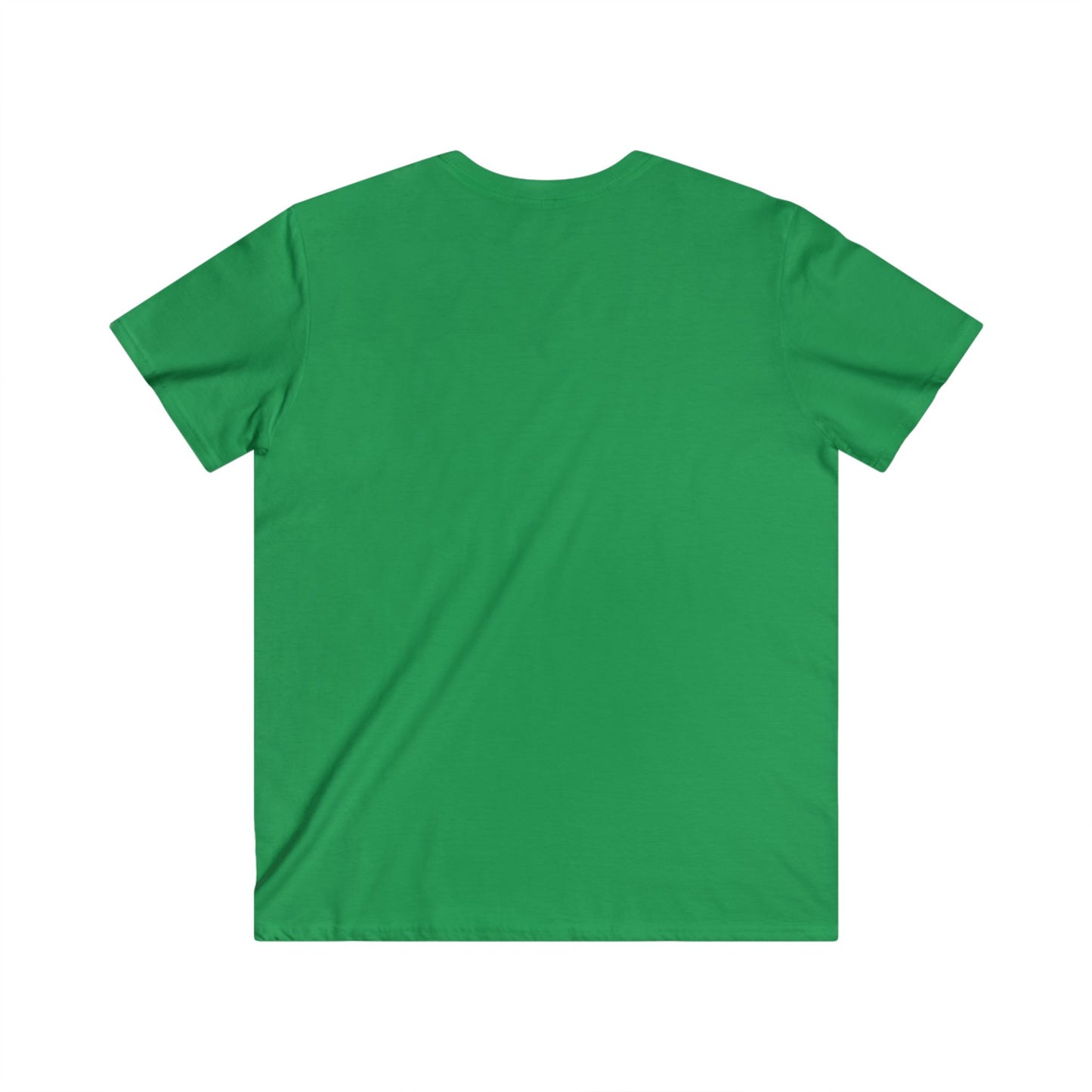 Men's Motivational Fitted V-Neck Tee - "Mach Laut Was Dich Leise Stark Macht"