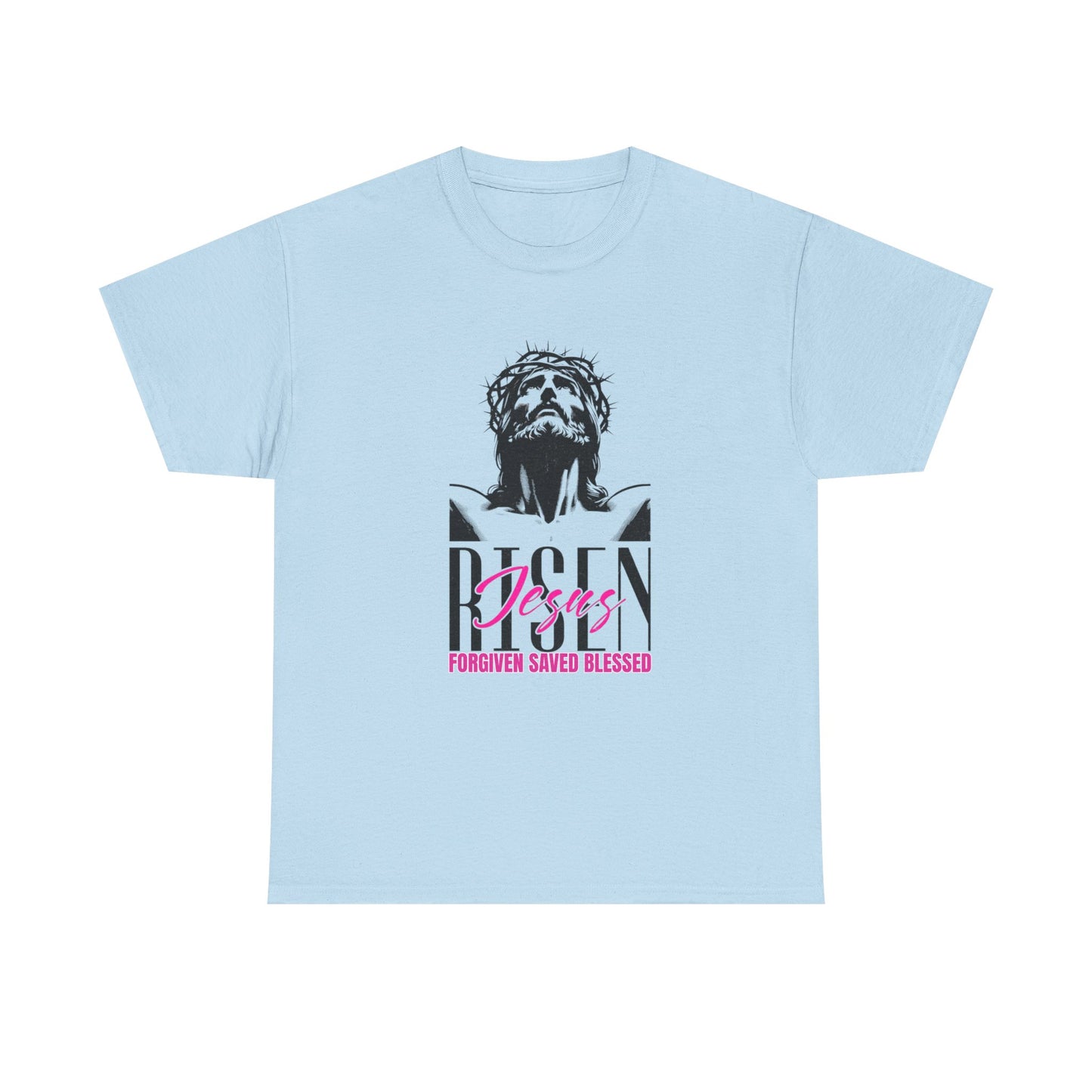 Jesus "Risen" Faith-Based Christian T-Shirt