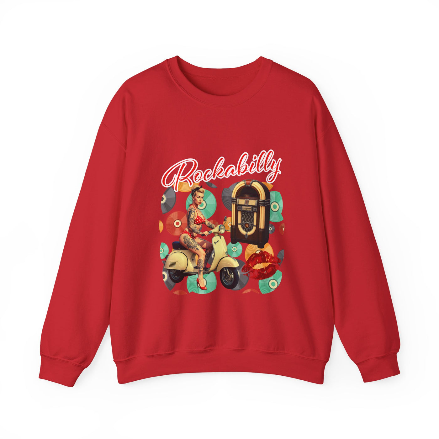 RockabillyHeavy Blend Sweatshirt | Vintage Vibe