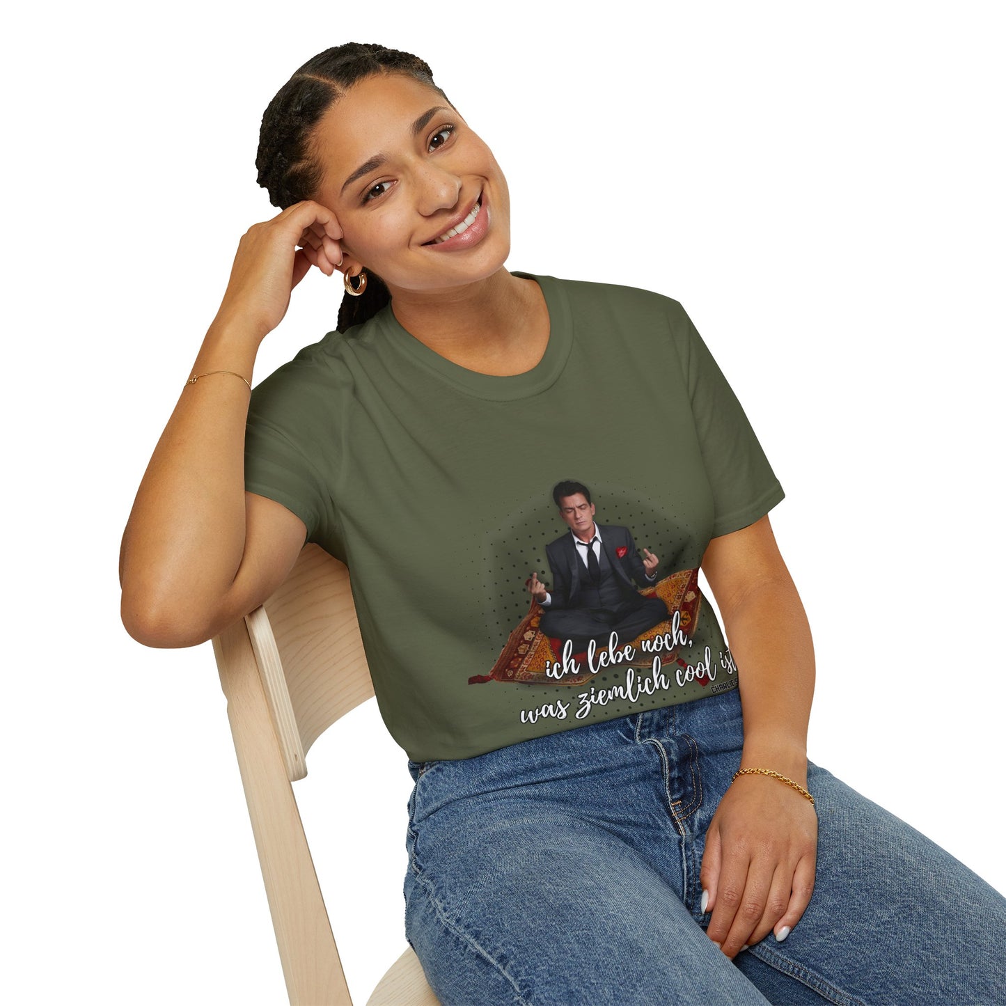 Ich lebe noch! T-Shirt Charlie Sheen