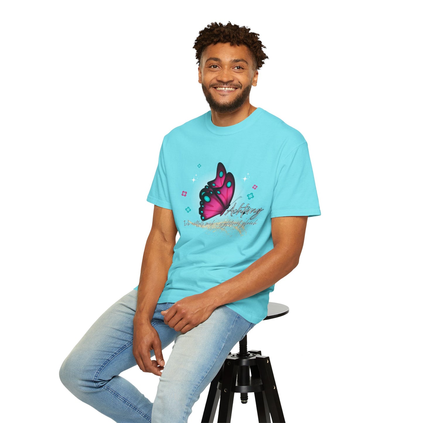 Achtung ich glitzere gleich... T shirt