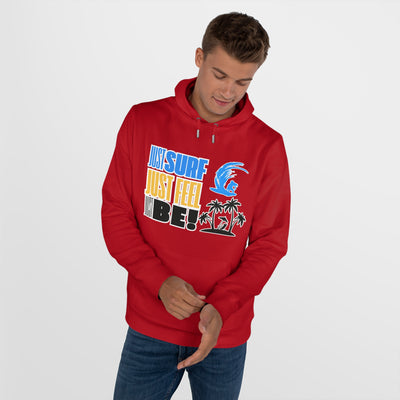 Just Surf Hooded Sweatshirt - Perfect for Beach Lovers and Surf Enthusiasts