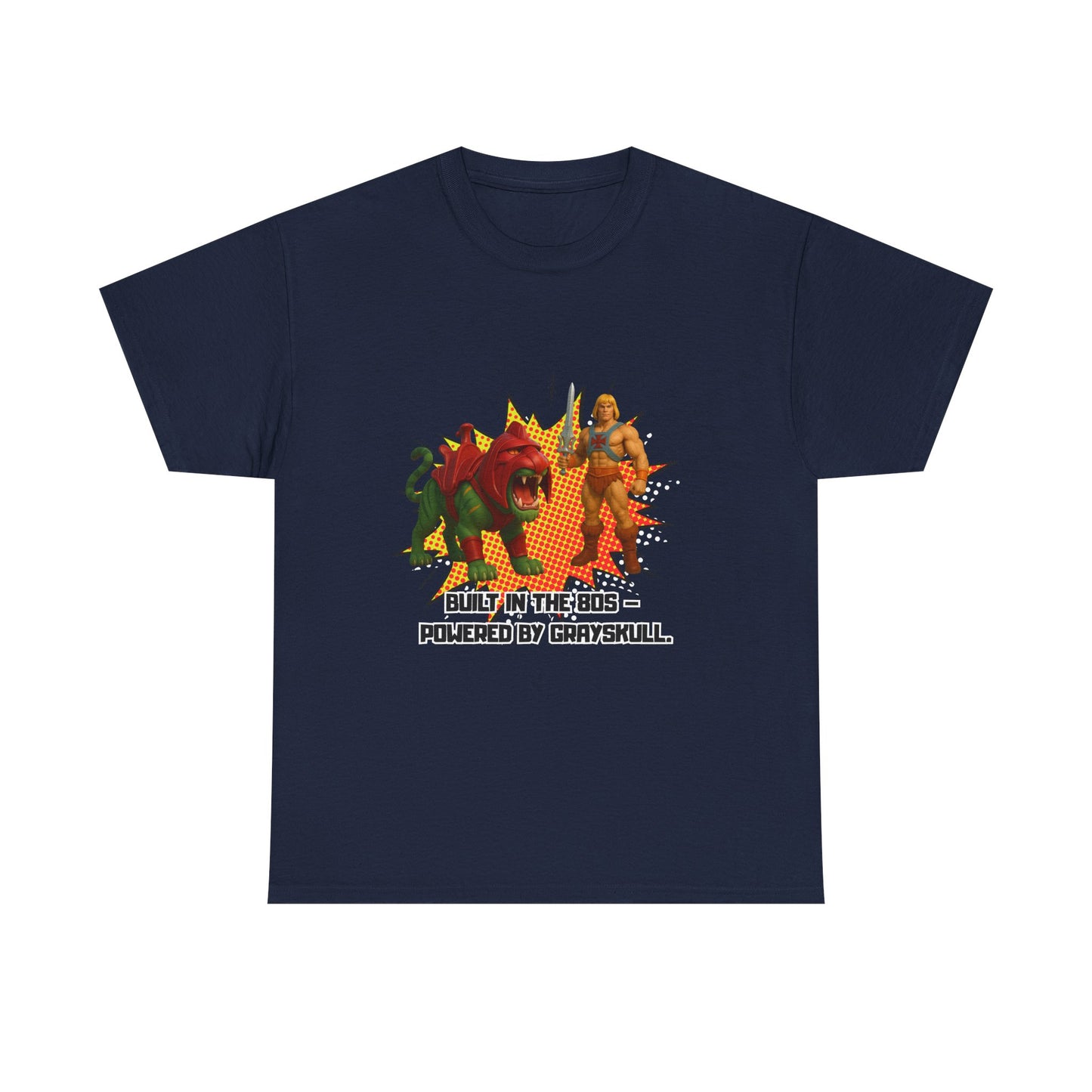 He-Man Unisex Vintage Master of the Universe Retro T-Shirt