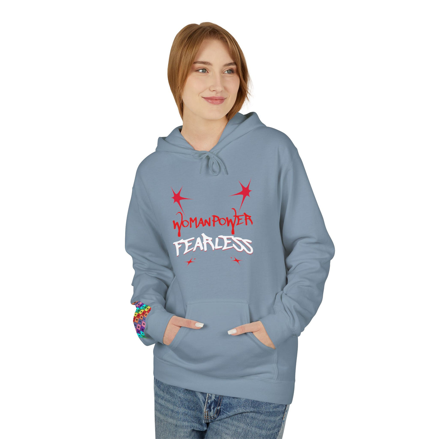 Empowering Women Fearless Fleece Hoodie