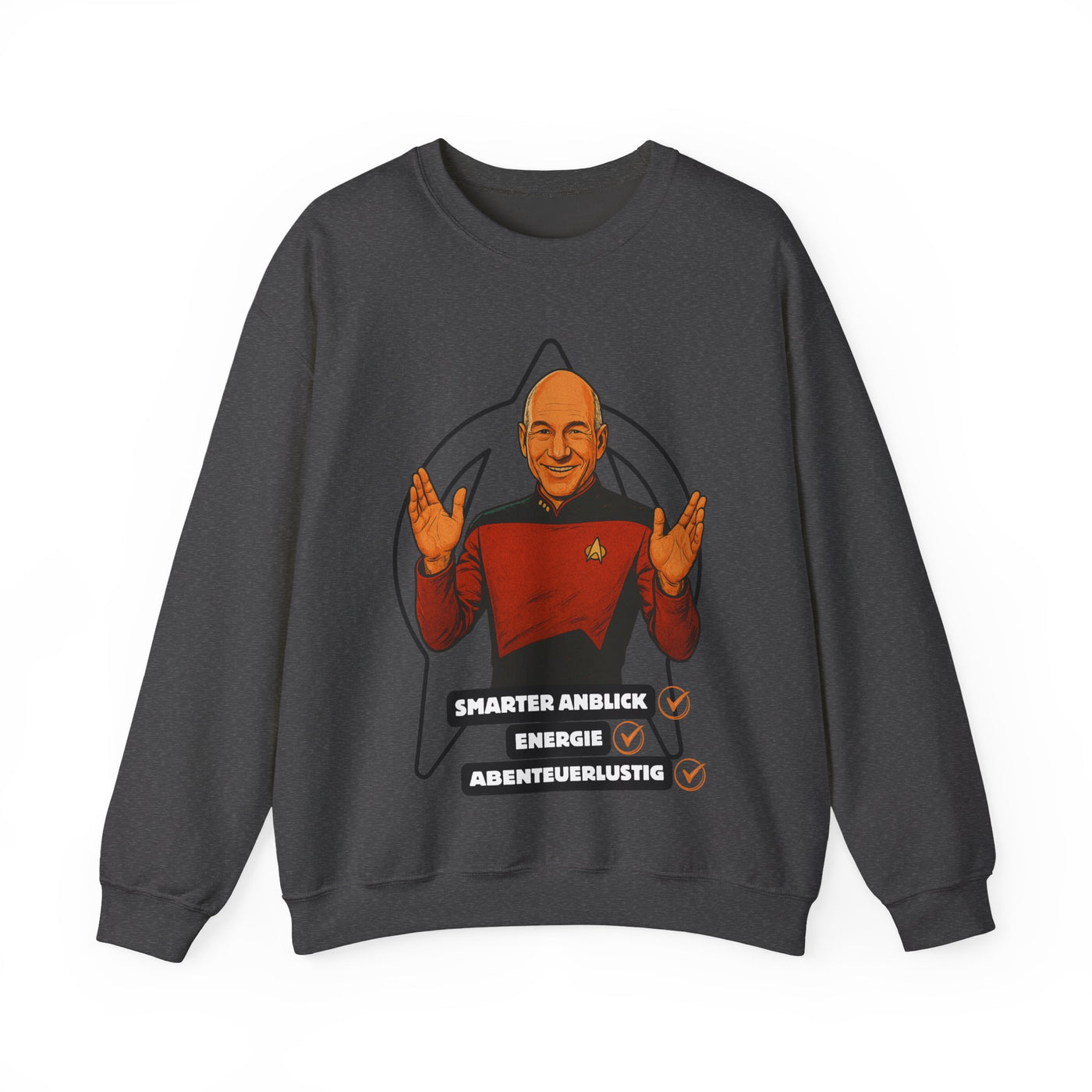 Smarter Captain PICARD– UNISEX SWEATSHIRT