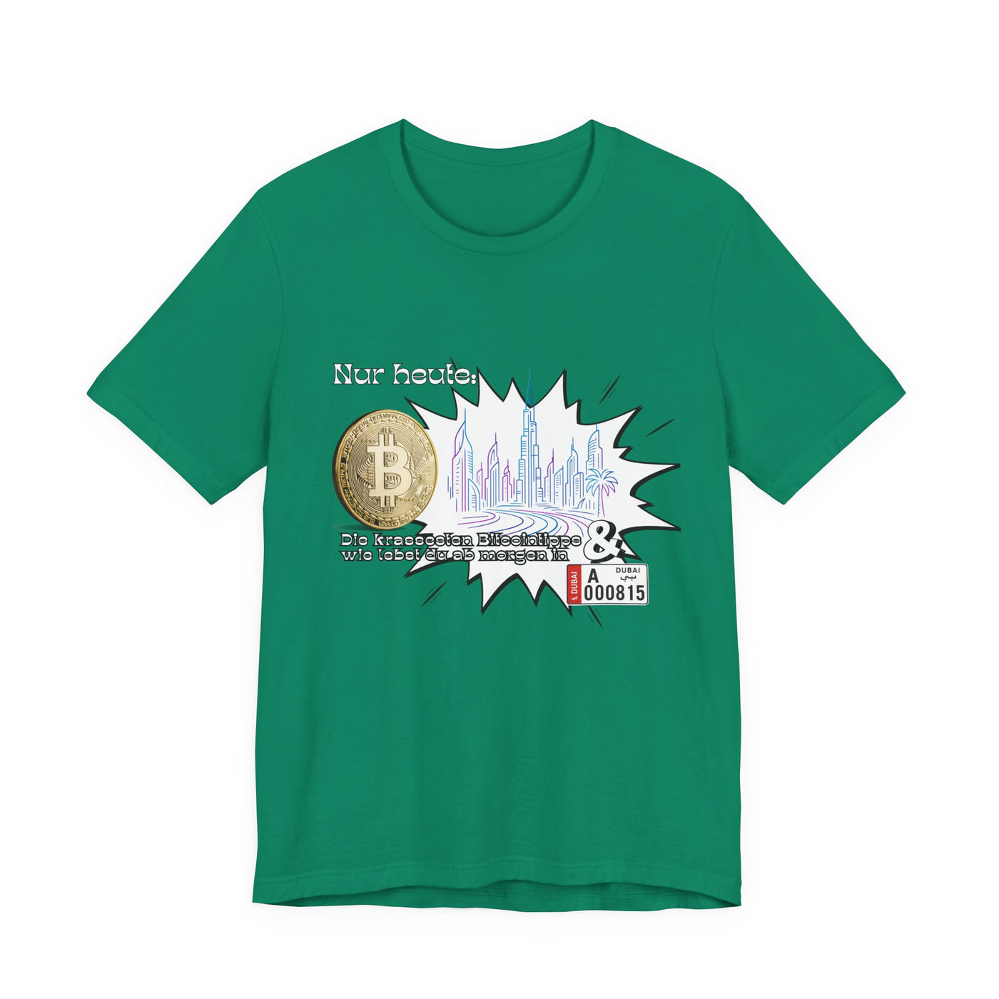 Bitcoins Dubai - Rosarote Welt - lass dich nicht verarschen T - Shirt