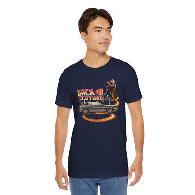 Retro Back to the Future Tee - Unisex Short Sleeve Shirt