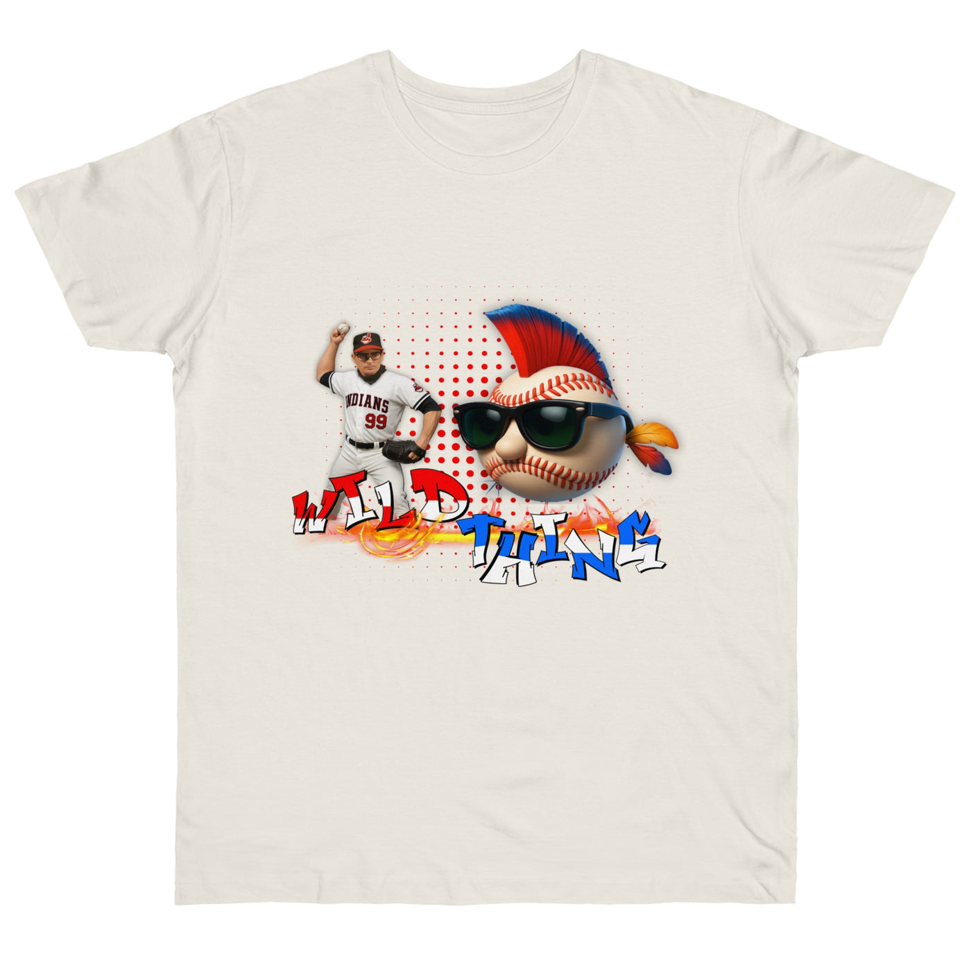 Charlie Sheen Wild Thing  - Baseball Fan T-Shirt