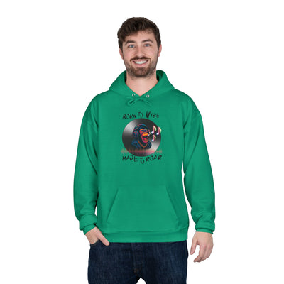 Born to Vibe Hoodie - cool monkey design / Monkey