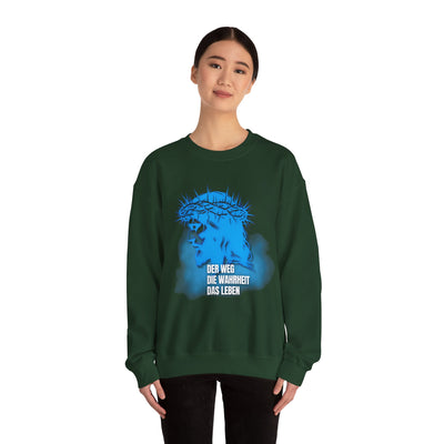 Sweatshirt Jesus "Der Weg - Die Wahrheit - Das Leben"