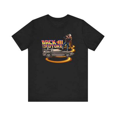 Retro Back to the Future Tee - Unisex Short Sleeve Shirt