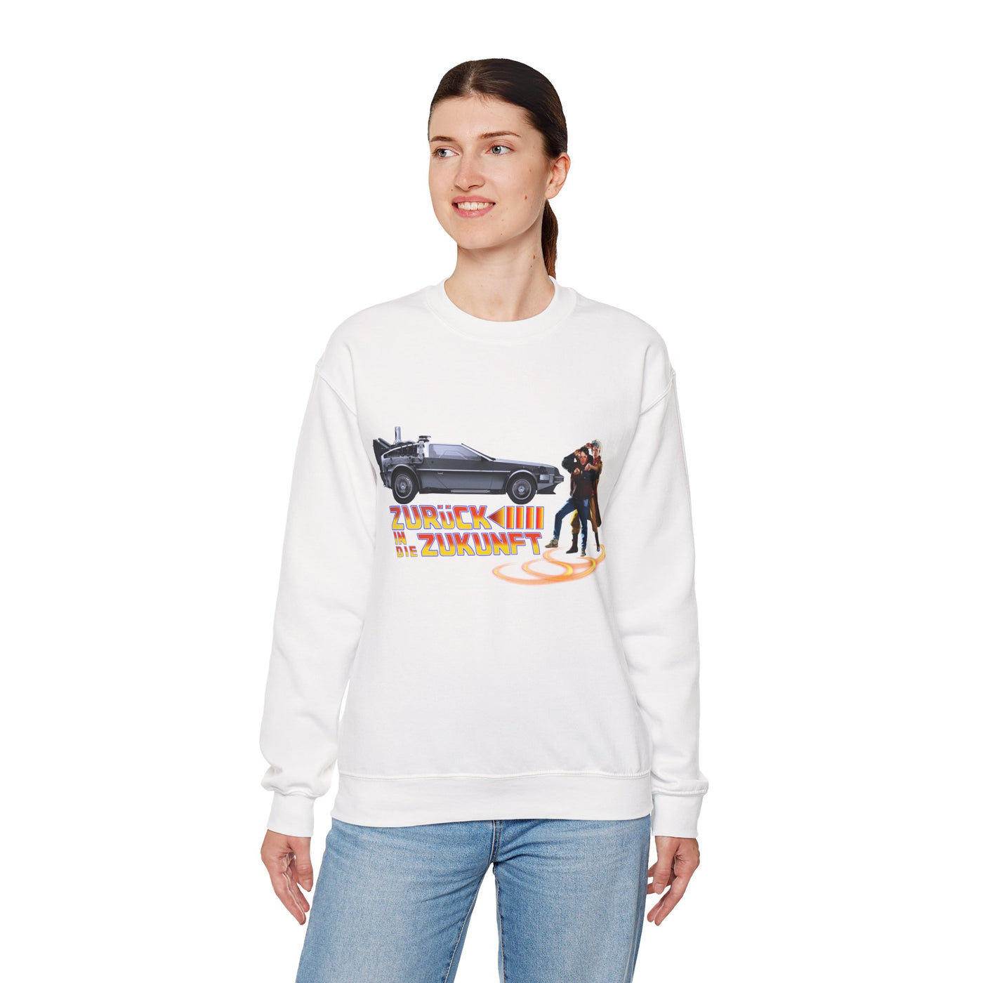 Retro Movie Sweatshirt - Back to the Future unisex