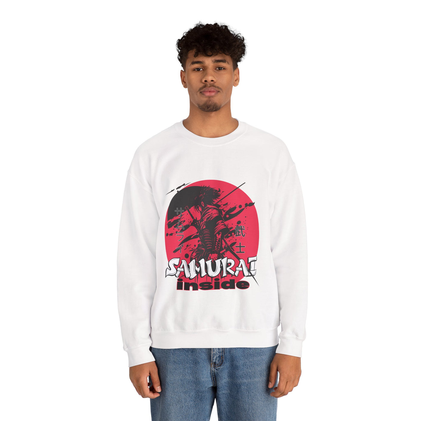 Samurai Inside Crewneck Sweatshirt - Unisex Heavy Blend™