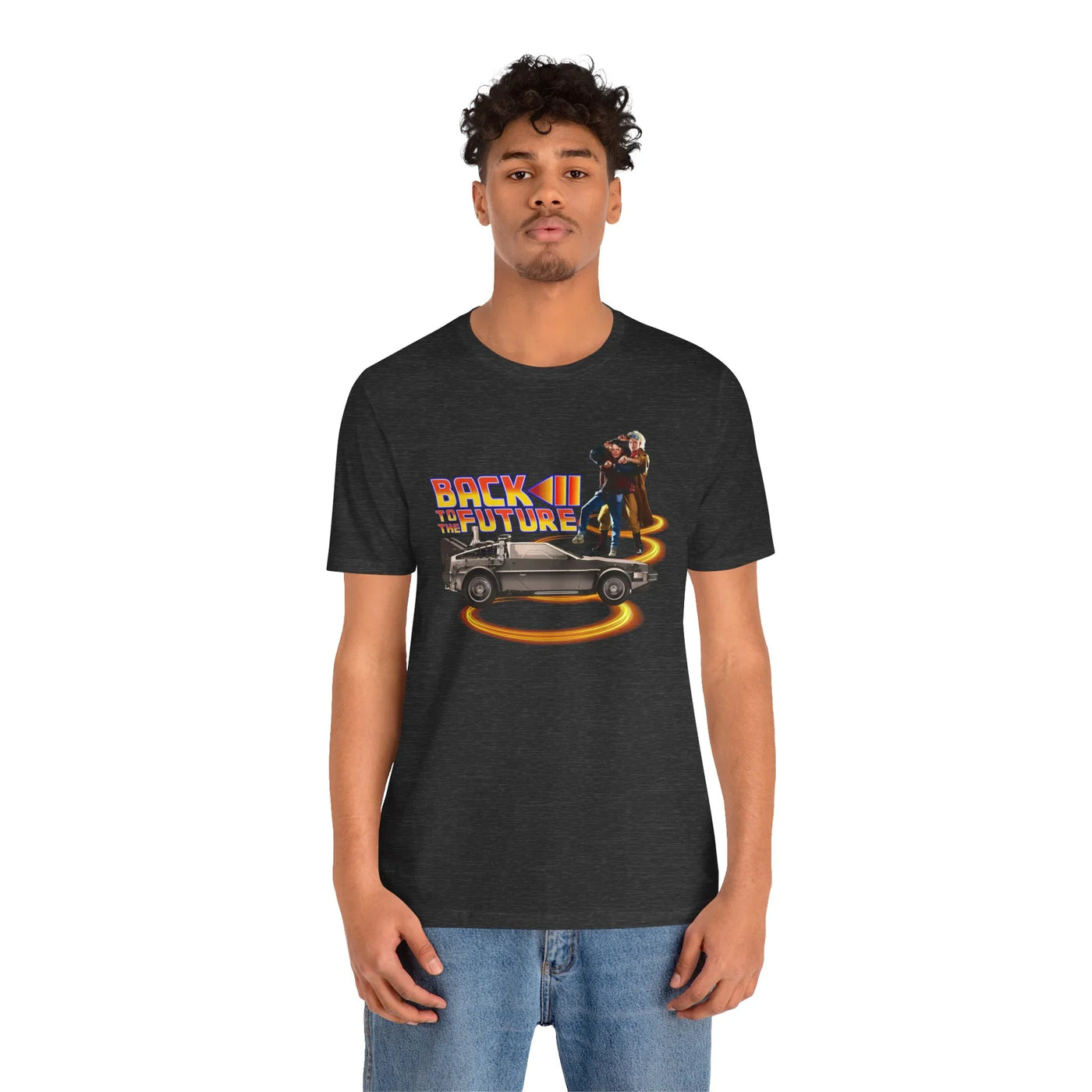 Retro Back to the Future Tee - Unisex Short Sleeve Shirt