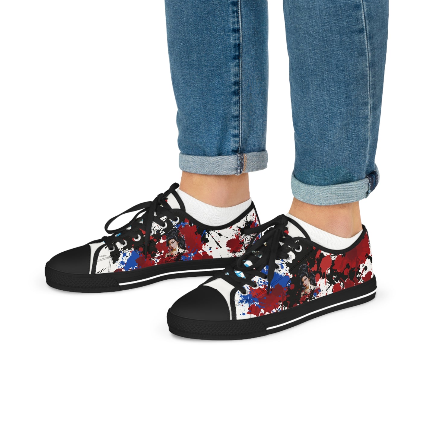 Amy Winehouse Top Sneakers - Stylish Casual Footwear