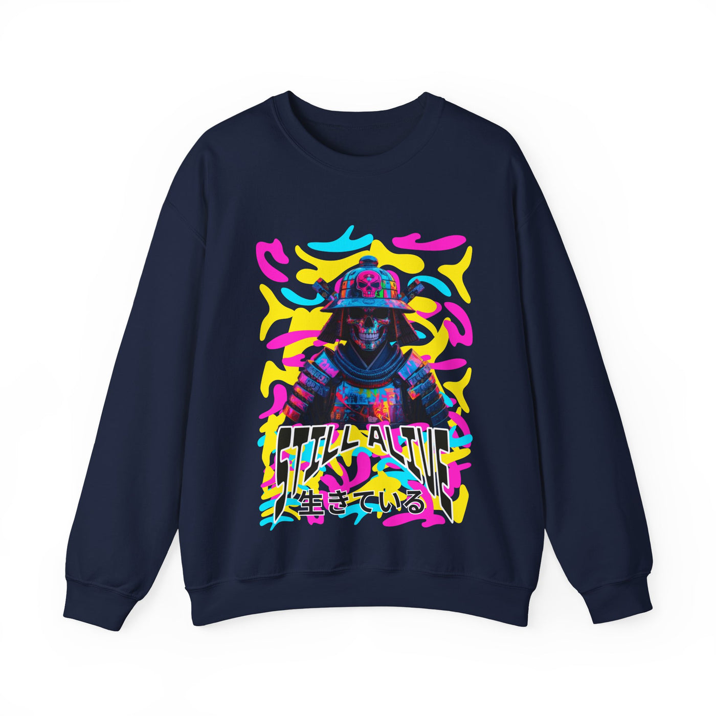 Samurai Still alive Sweatshirt - with Japanese writing